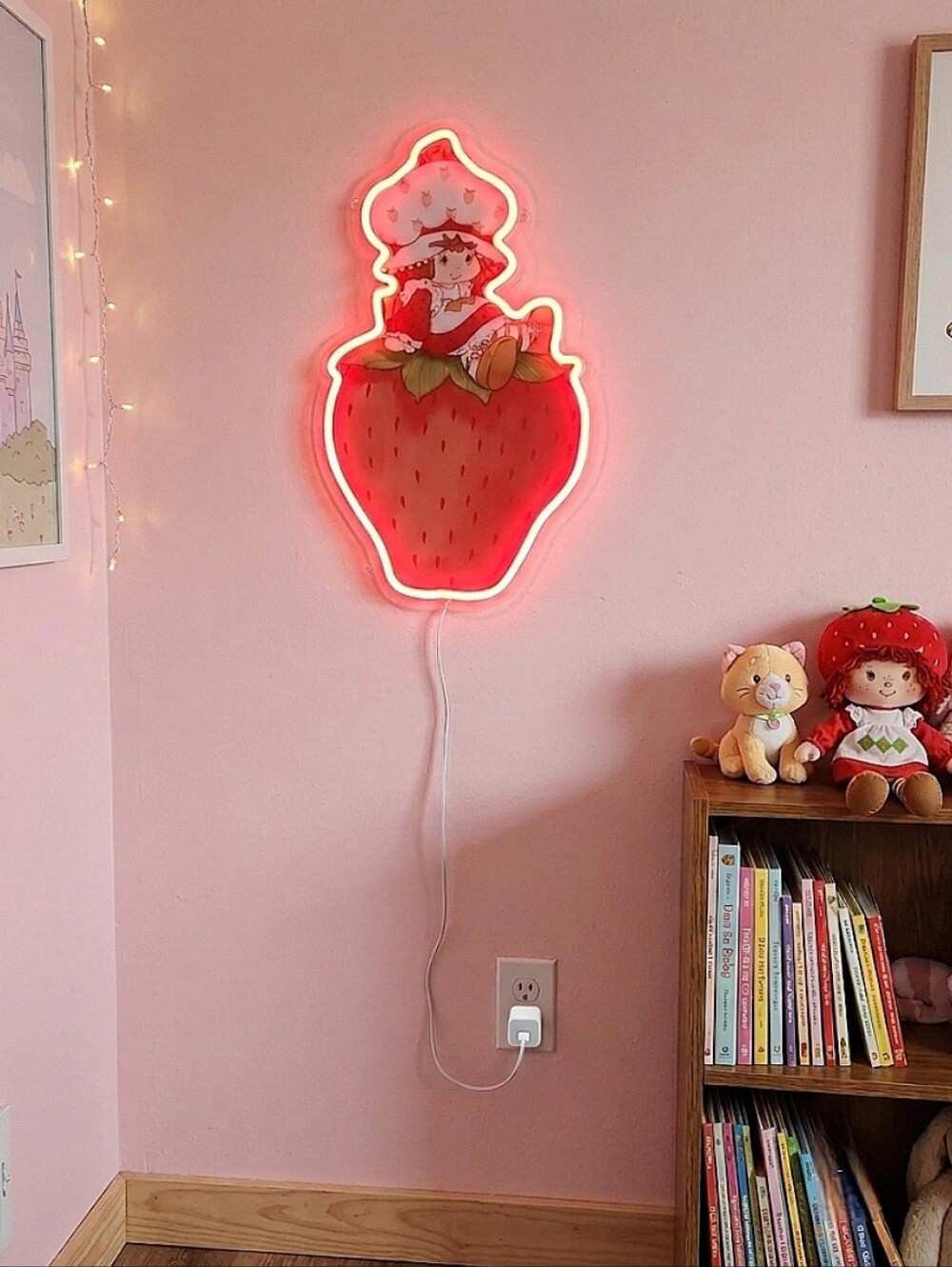 Strawberry Shortcake LED Lighted Wall Art